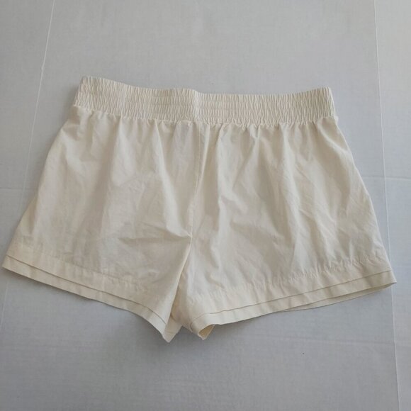 Calia Double Layer Hem Hi Rise Cream Shorts Size XL - Picture 2 of 10